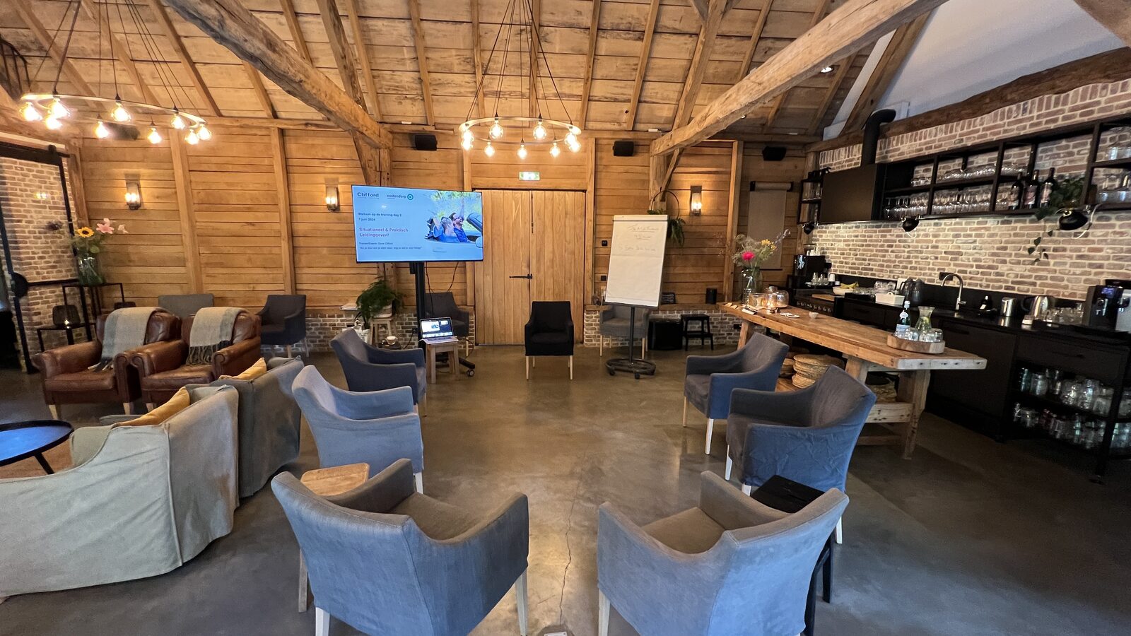 ROOTS Inspiratielocatie in Haaren, waar Dave trainingen Situationeel Leidinggeven verzorgt